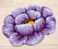 Коврик Vervaco 0021854 Purple Bloom / Коврик Лиловый цветок