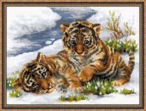 Риолис 1564 Тигрята в снегу