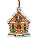 Dimensions 70-08917 Gingerbread House / Рождественская игрушка "Пряничный домик"