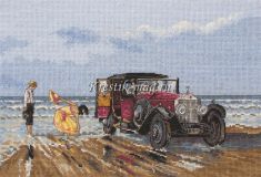 Anchor PCE760 Vintage Rolls on the Beach / Винтажный автомобиль на пляже