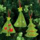 Dimensions 72-08192 3D Tree Ornaments in Felt Applique / Набор елочных игрушек