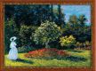 Риолис 1225 "Дама в саду" по мотивам картины К.Моне